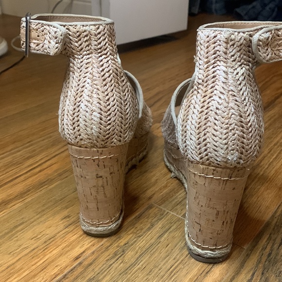 Universal Thread Julianna Cork Platform Wedge Sandals 9 - Picture 4 of 6